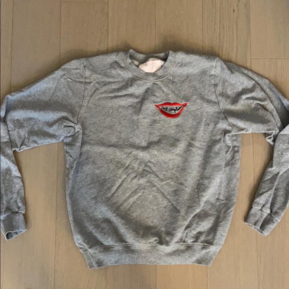 Ban.do Grey Crewneck Sweater, XS